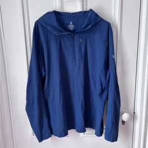 Kuhl Born in the Mountains Traverse Hooded Pullover Coat Jacket Mens Size XL